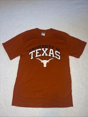 Jerzees Burnt Orange University of Texas Short-Sleeve Tee size M